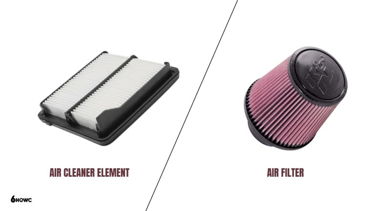 air cleaner element vs air filter