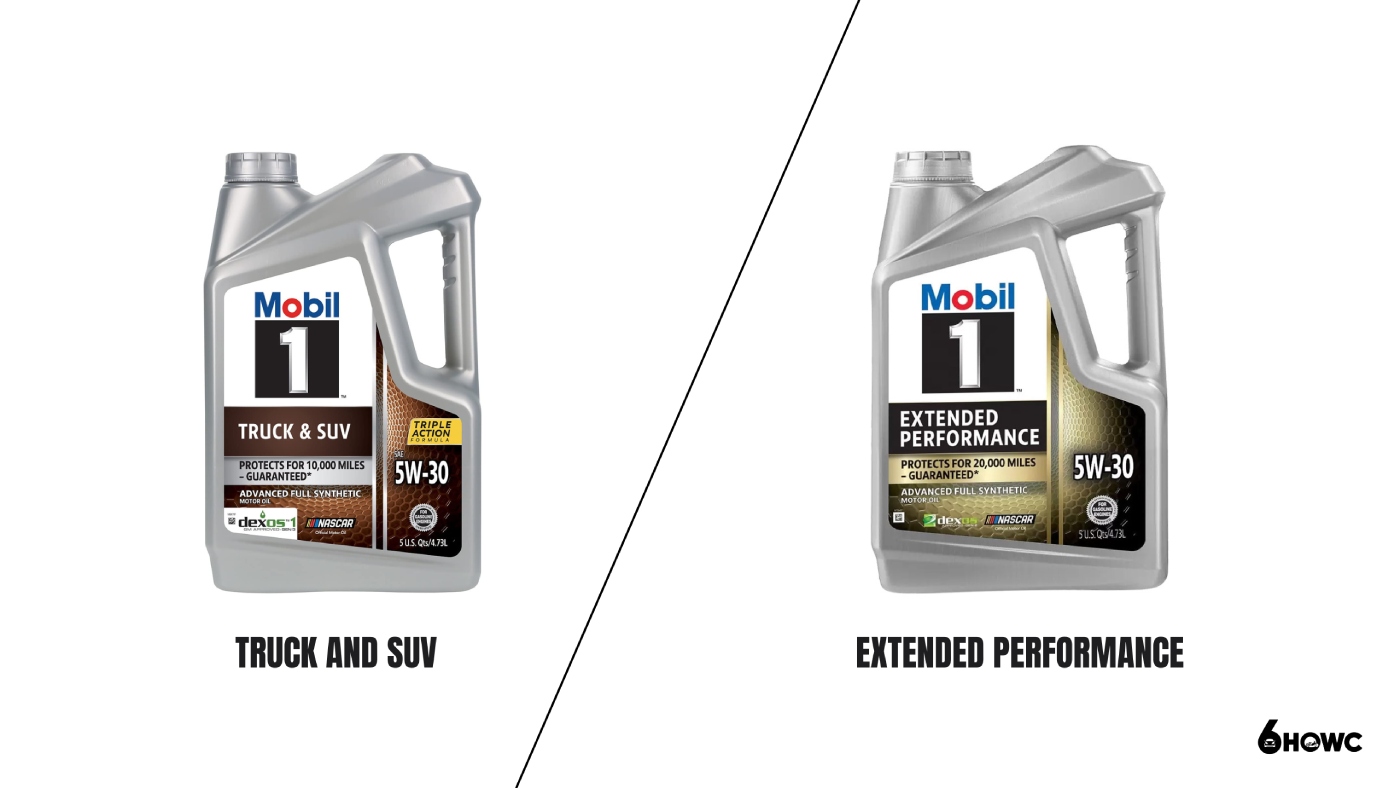 Mobil 1 Truck and Suv Vs Extended Performance