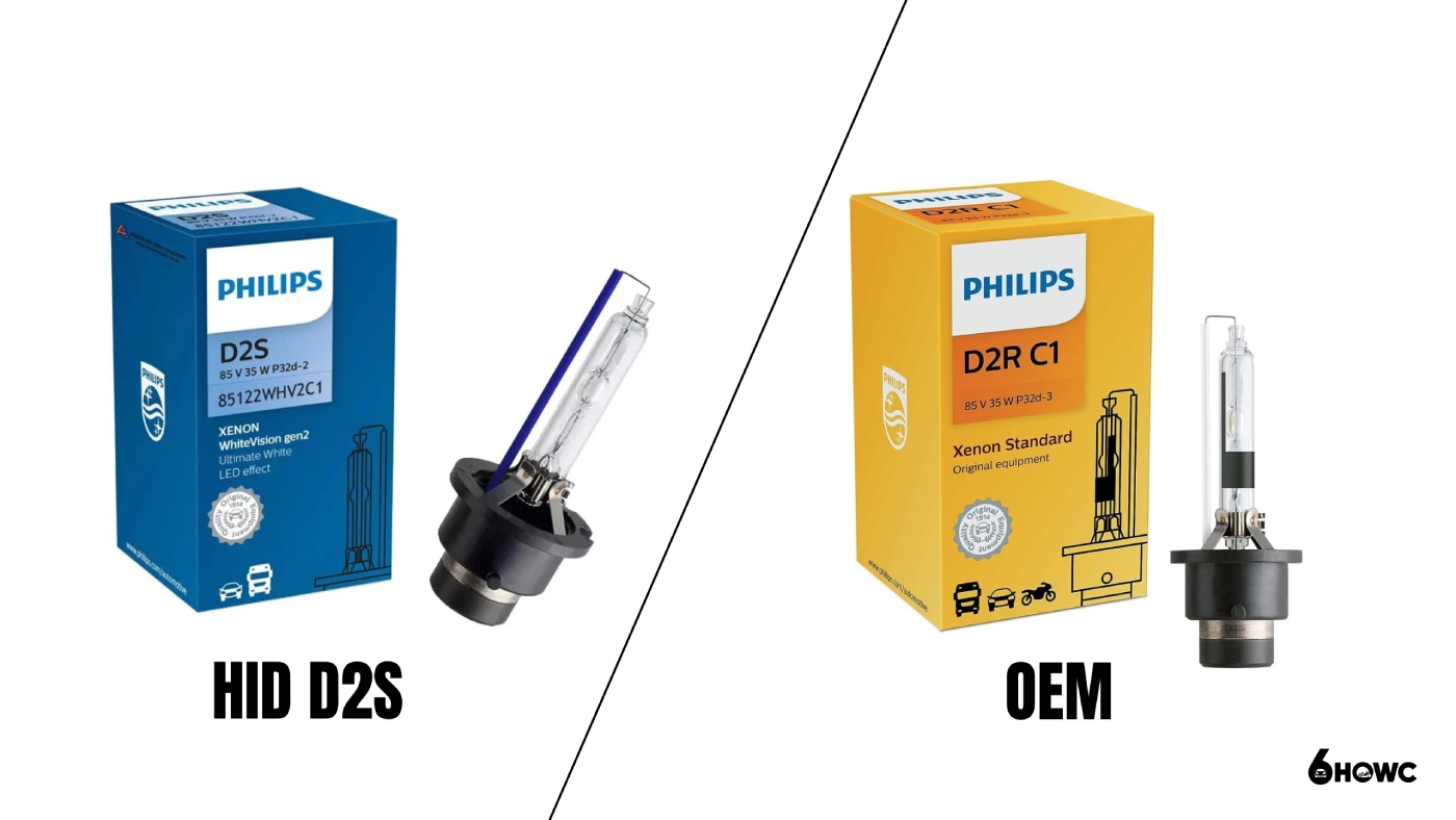 Philips HID D2S Vs OEM