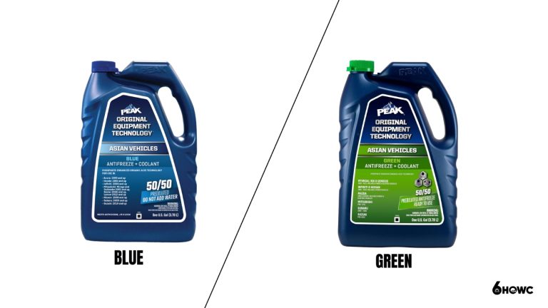 Blue Antifreeze vs Green