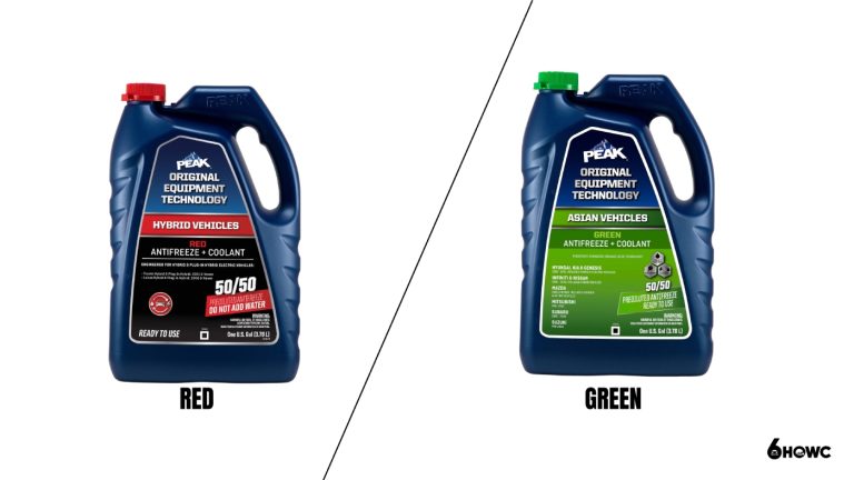 Red vs Green Antifreeze