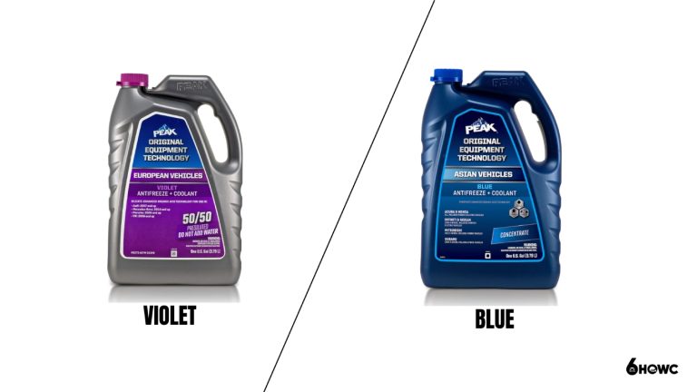 Violet Antifreeze Vs Blue