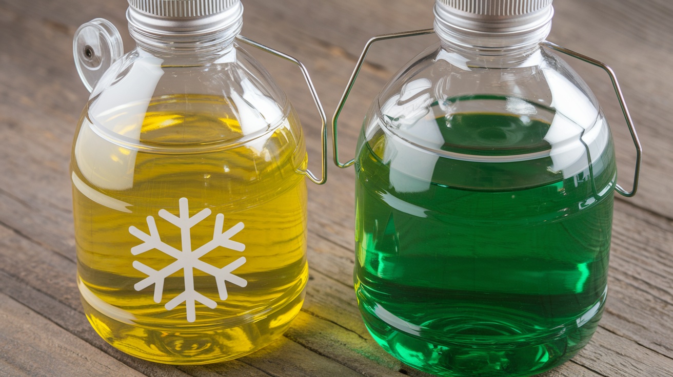 Yellow vs Green Antifreeze