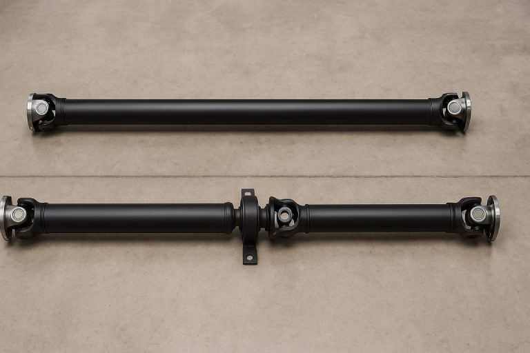 1 piece driveshaft vs 2 piece