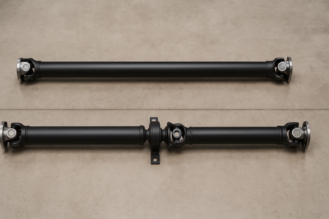 1 piece driveshaft vs 2 piece