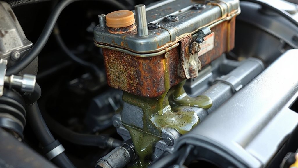 heater core leak signs