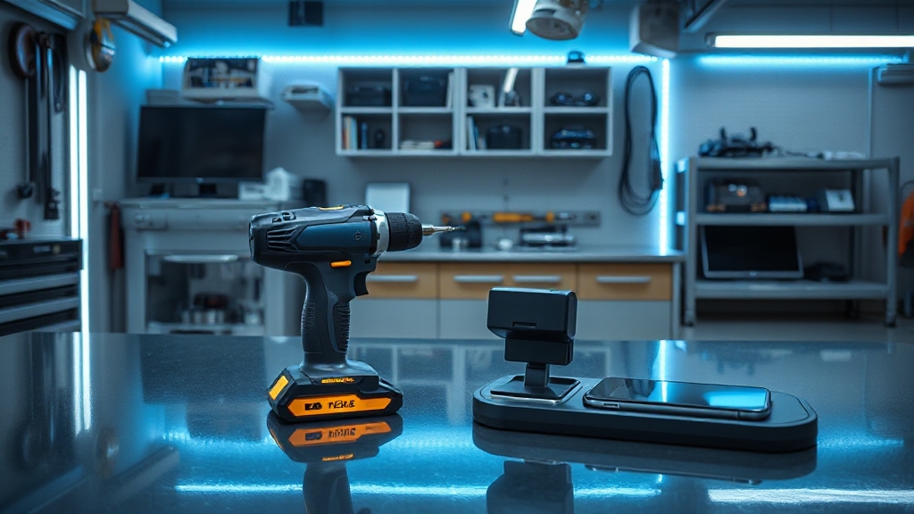 smart organized high tech garage