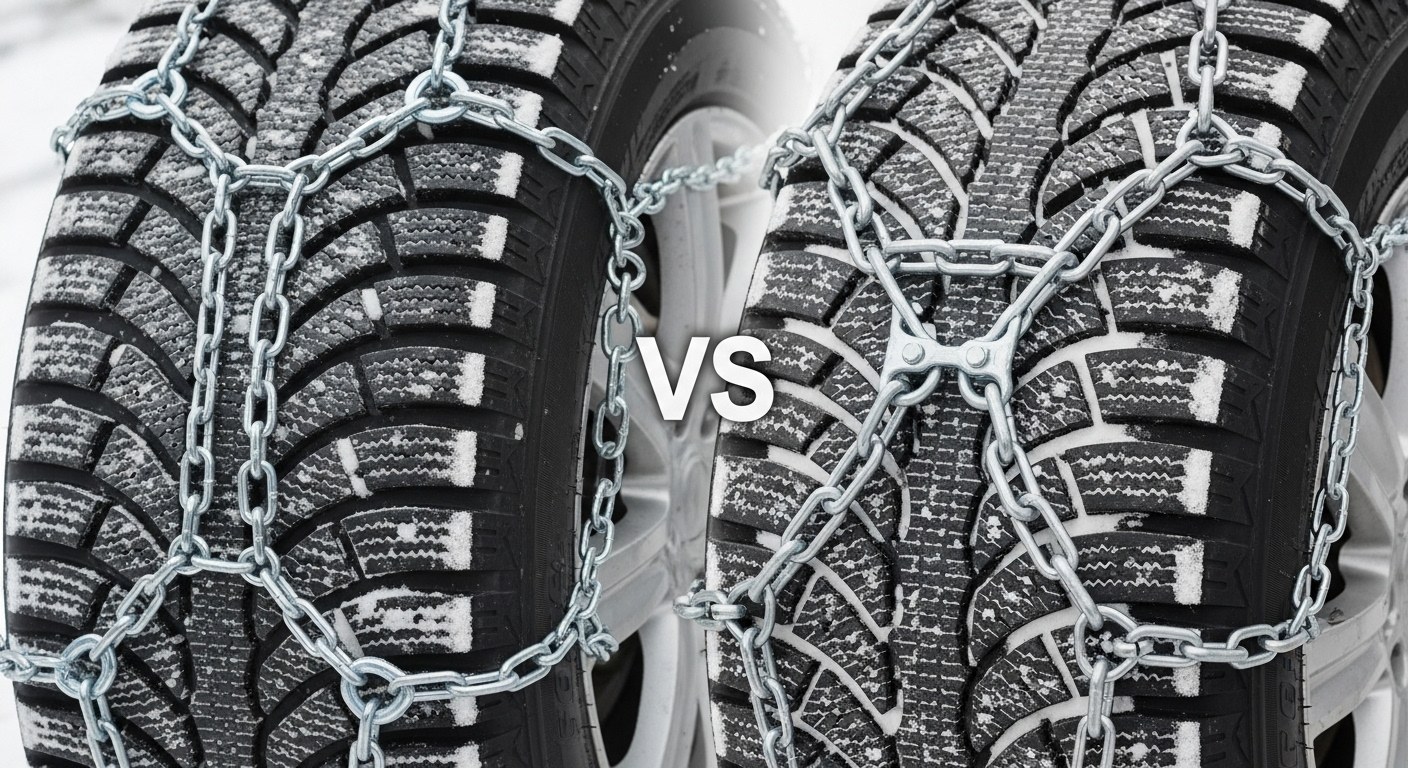 cam vs non cam tire chains