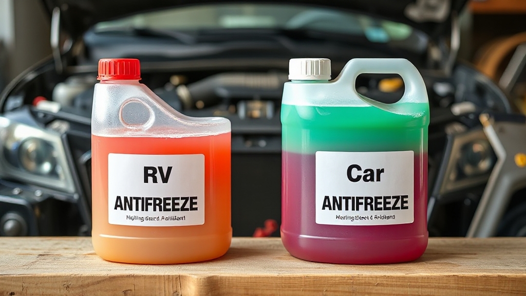 different antifreeze chemical compositions