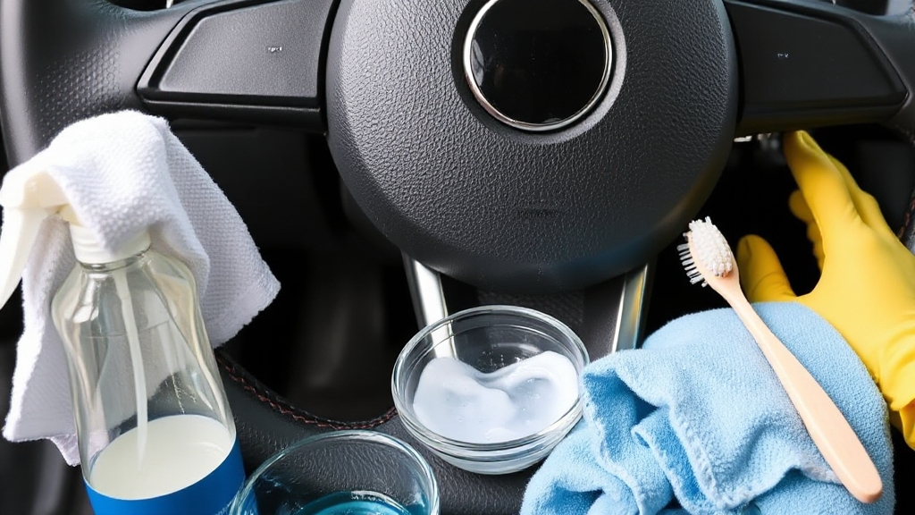 gather cleaning supplies and safety gear
