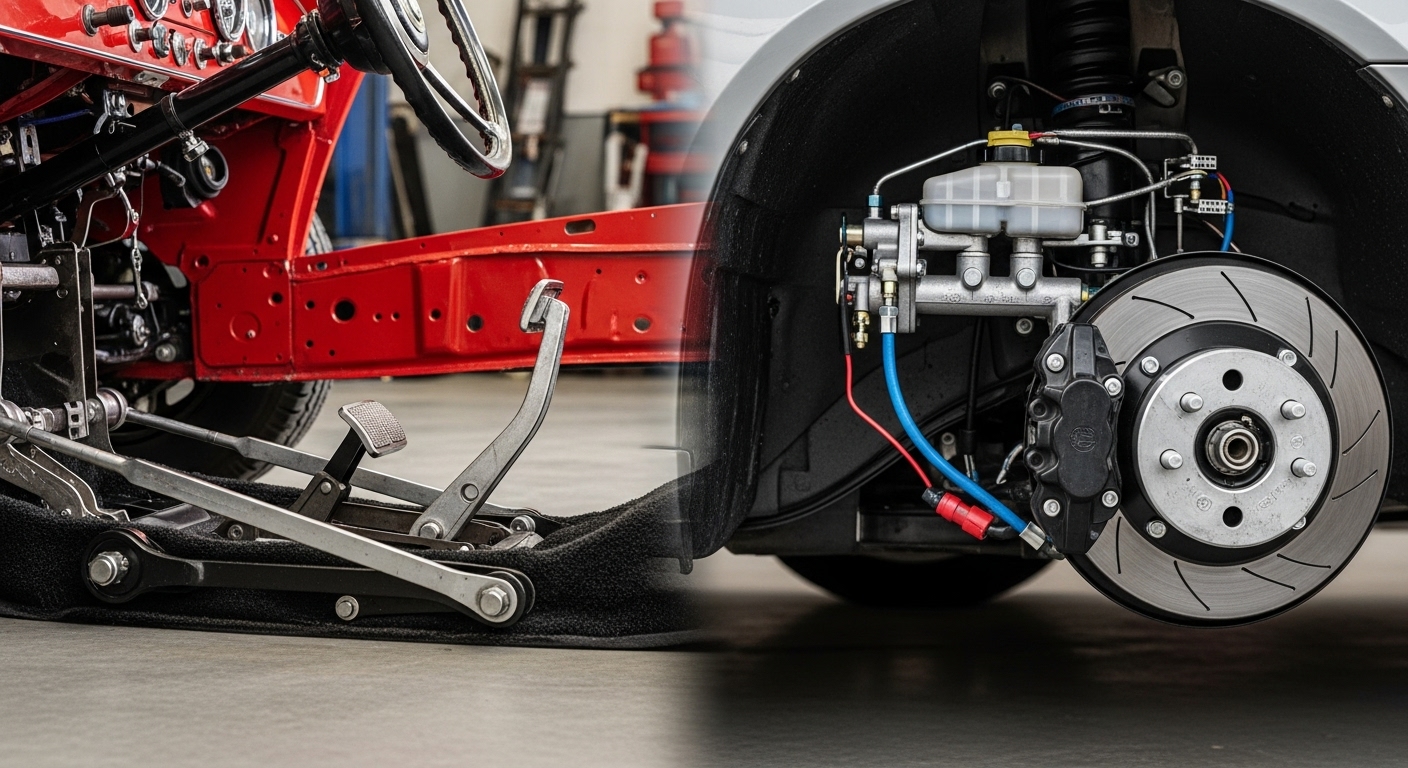 manual brakes vs power brakes