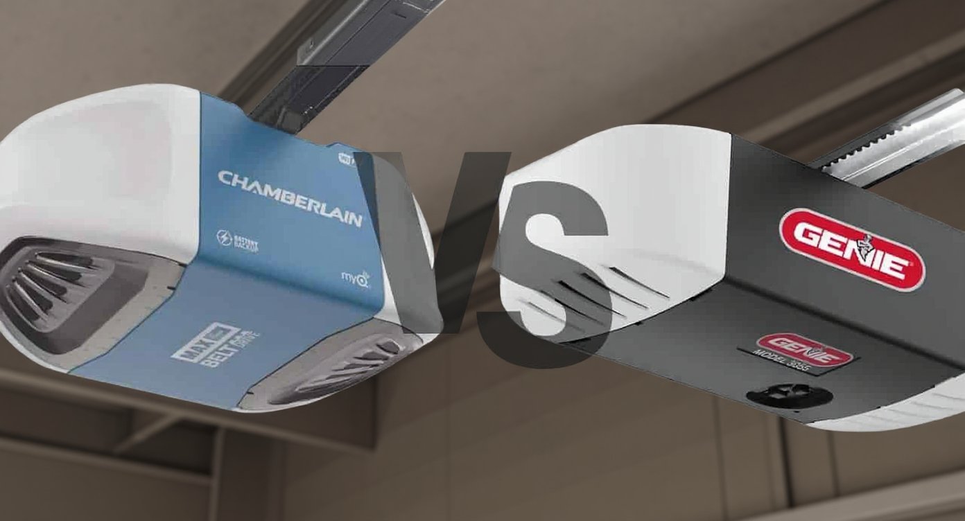 chamberlain vs genie garage door opener