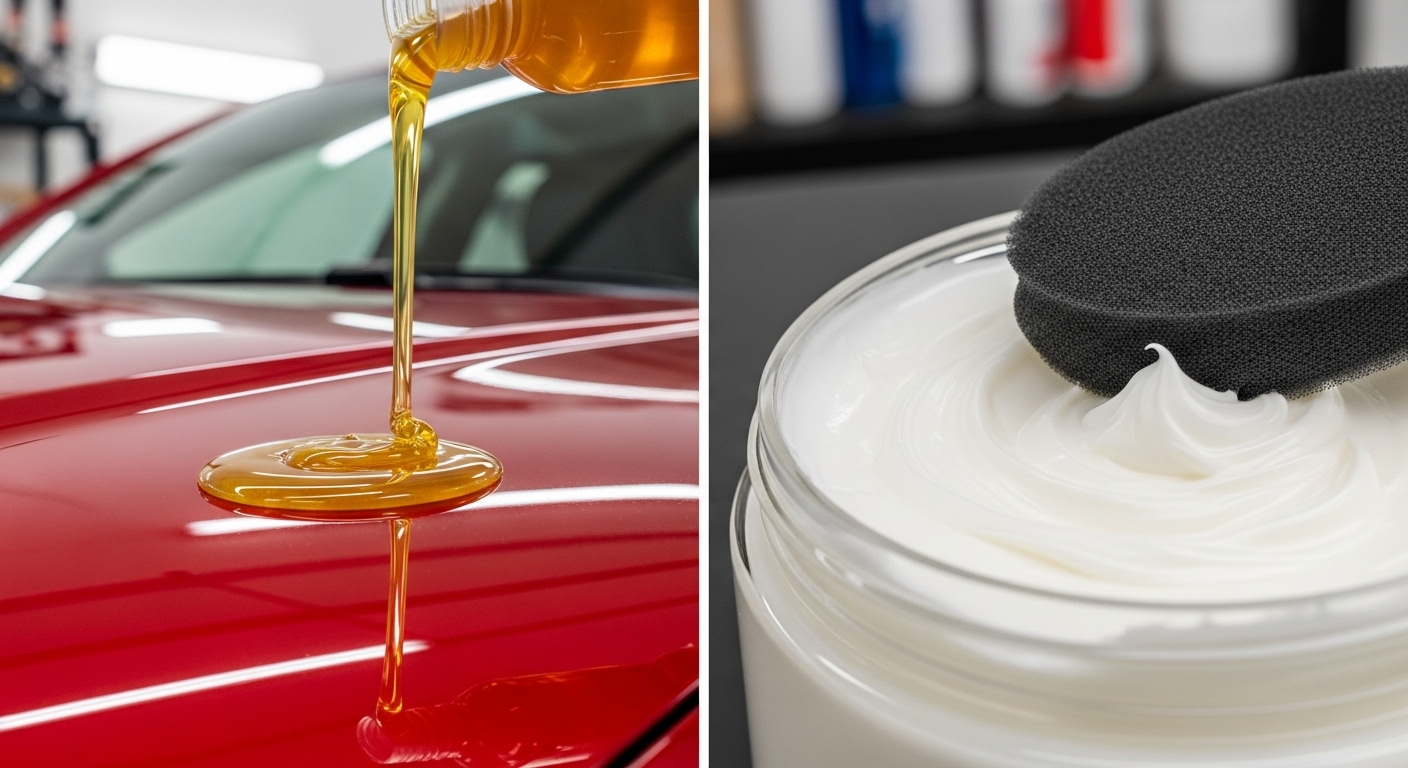 liquid vs paste wax