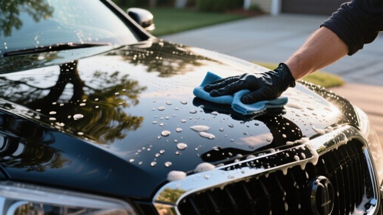 effective black car cleaning