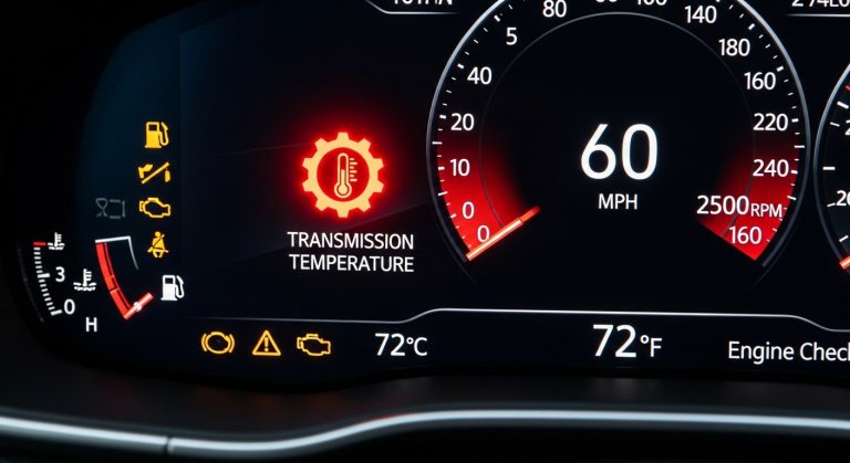 what is a high transmission temp