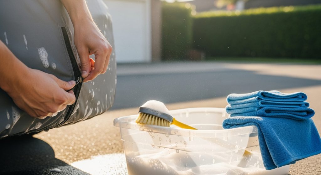 Preparing Your Car Cover for Cleaning