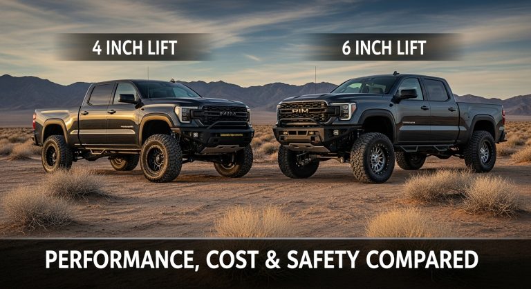 4 inch lift vs 6 inch