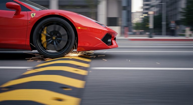 can a speed bump damage your car