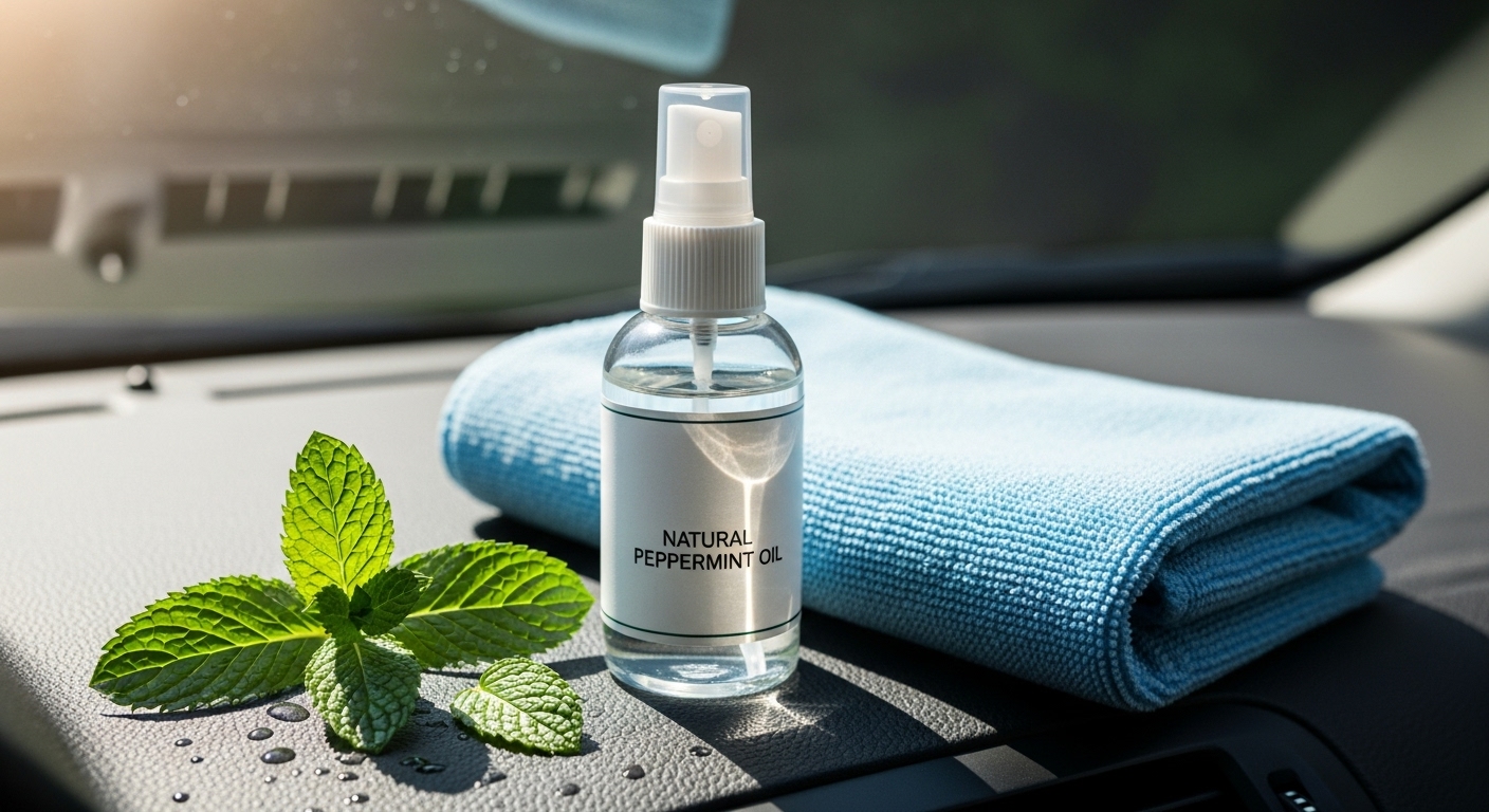 how do you get rid of spiders in your car