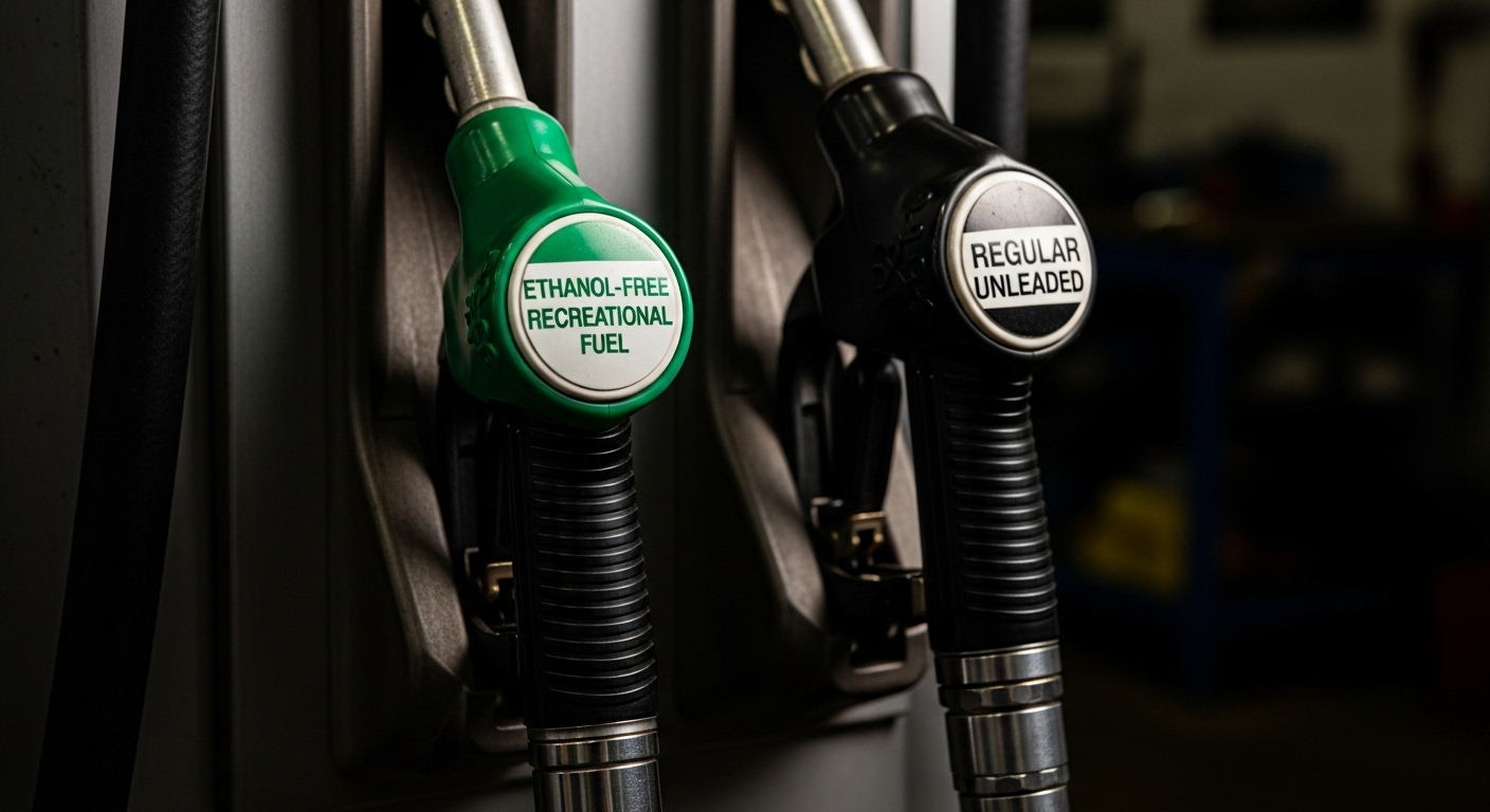 can you mix rec fuel with regular gas