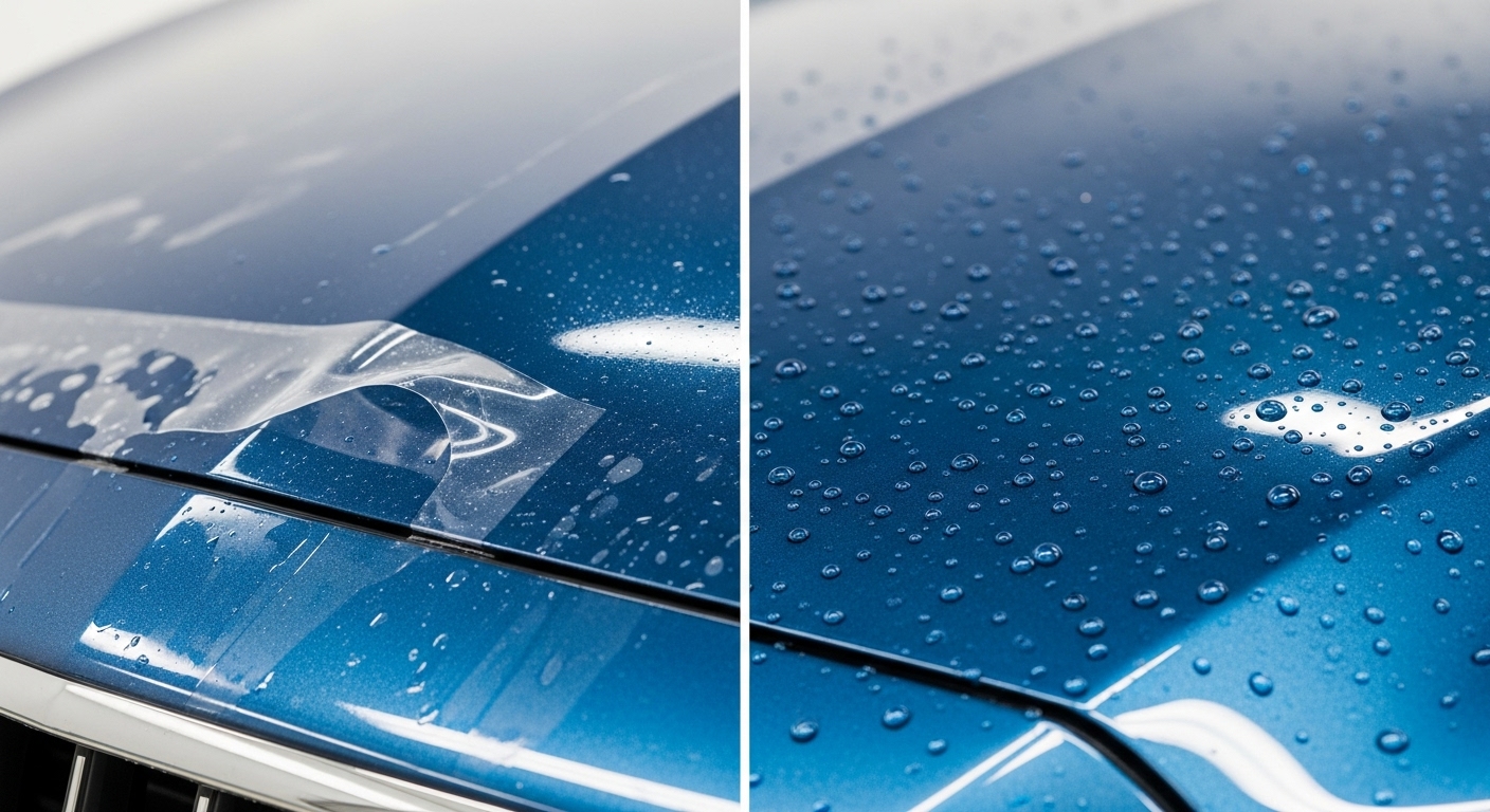 difference between ppf and ceramic coating