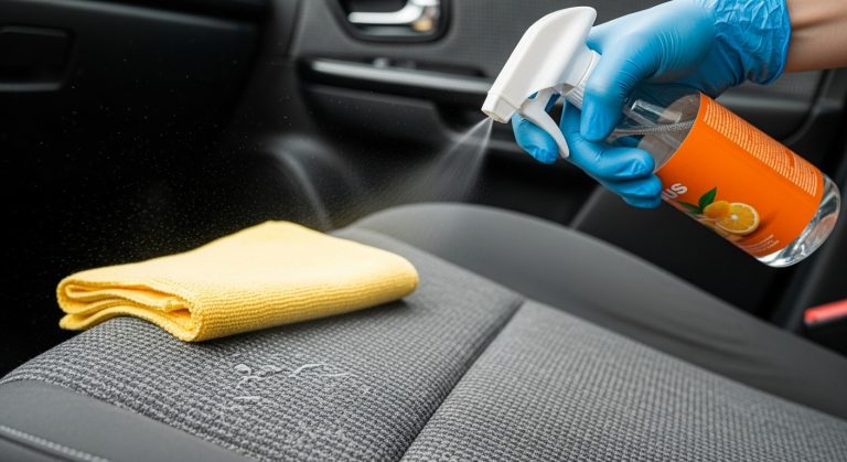 how to get seafood smell out of car