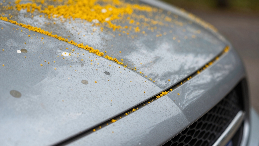 pollen damage car paint