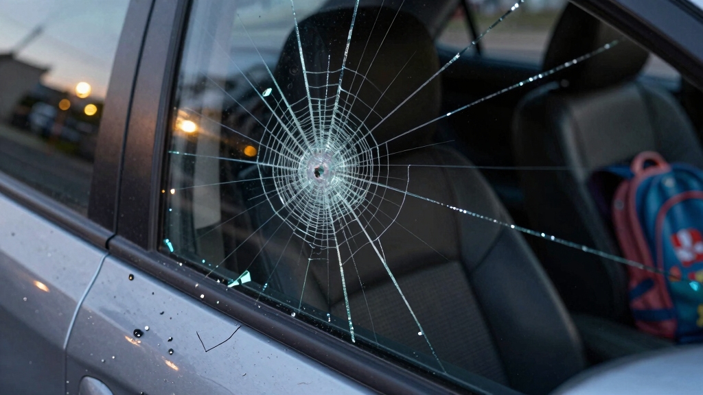 Car Window Shattered for No Reason