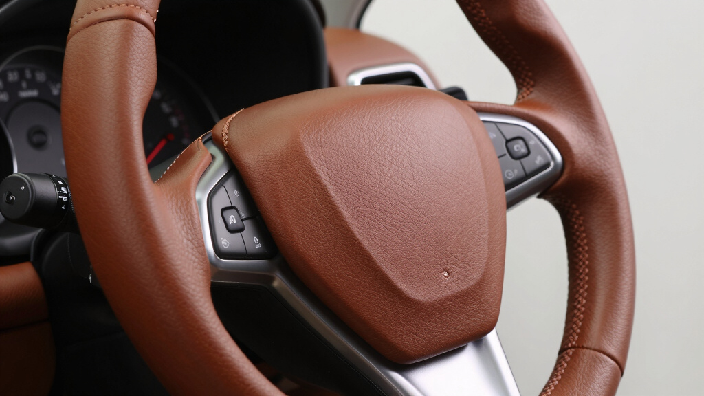 best leather steering wheel cover