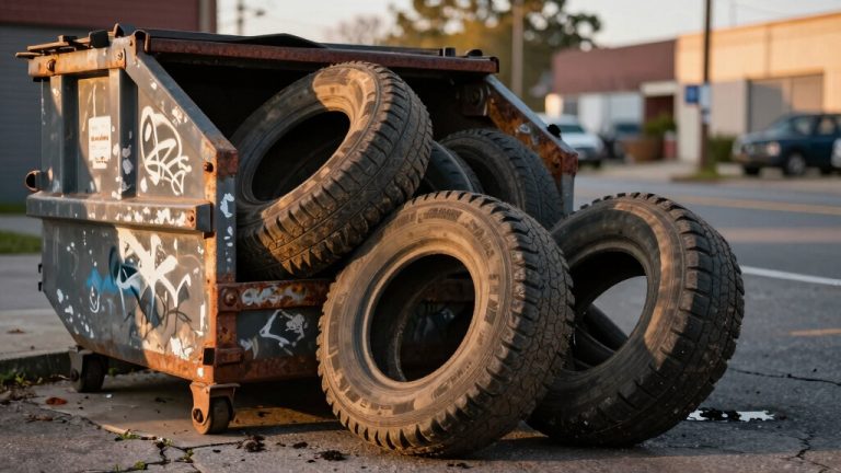 improper disposal of tires