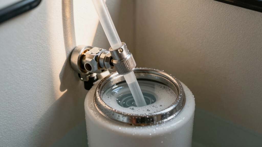 sanitize rv freshwater tank