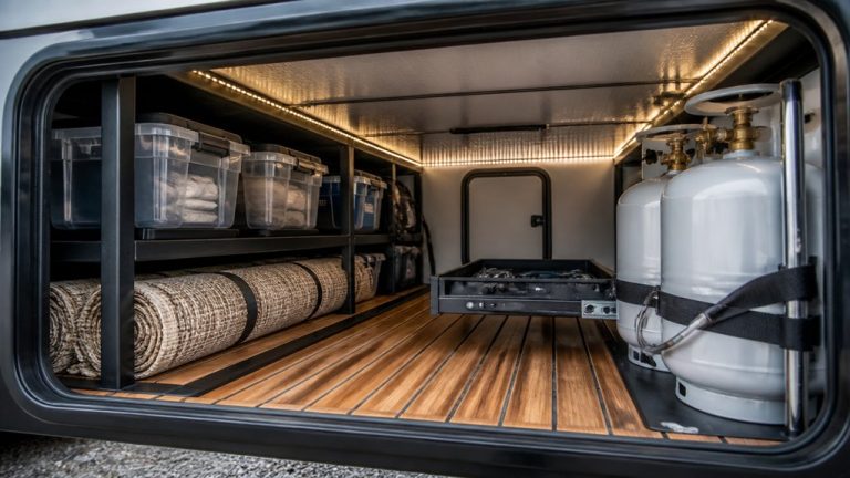 compact rv basement storage