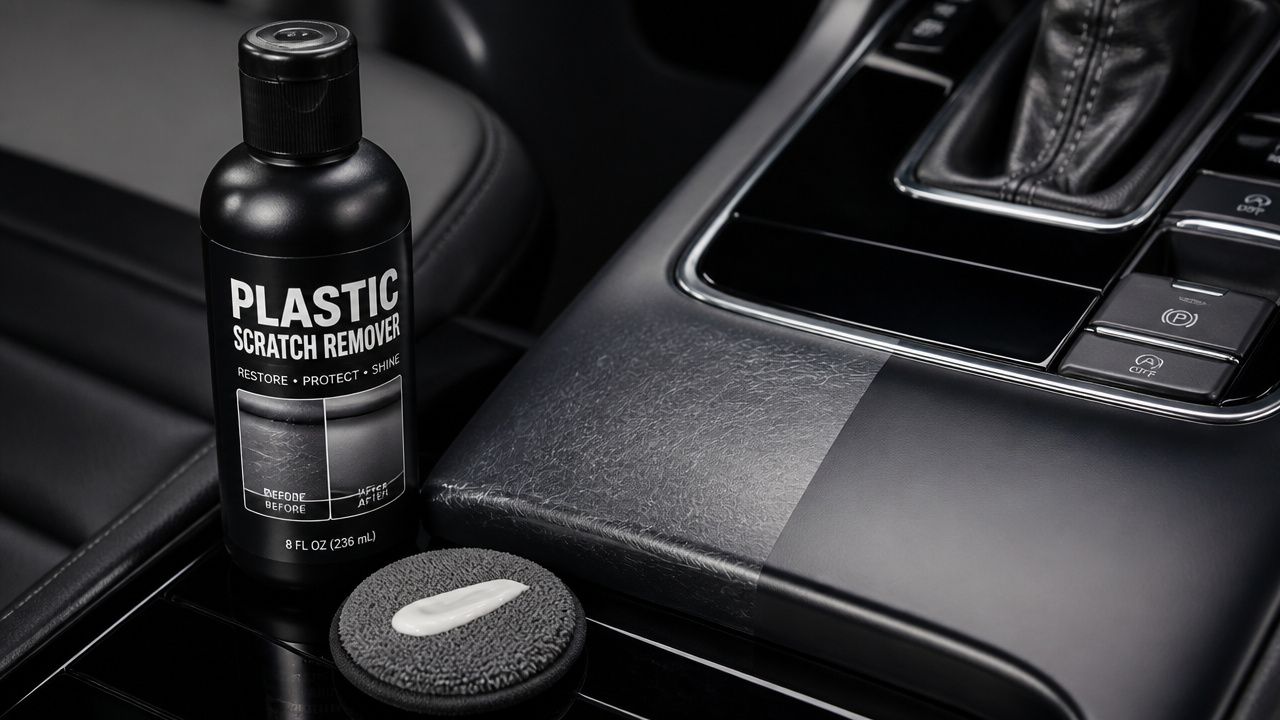 best car interior plastic scratch remover