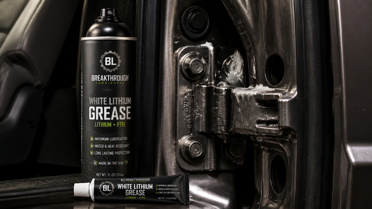 best lube for car door hinges