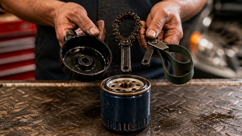 choose correct oil filter wrench