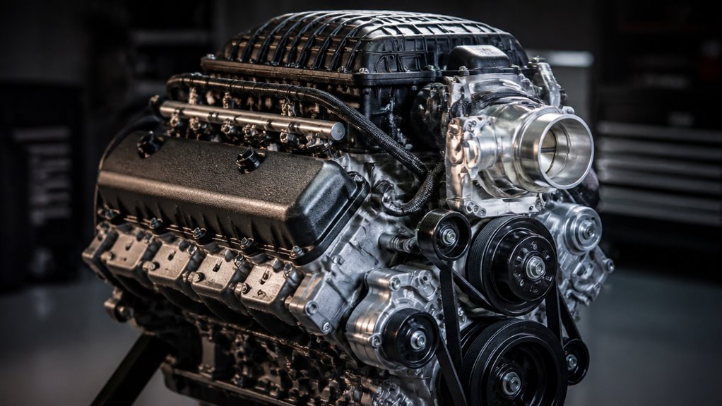 mass of hellcat engine