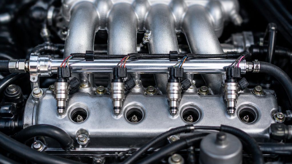 one fuel injector per cylinder