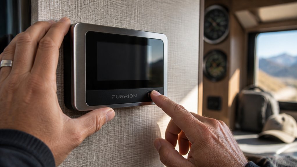 reset furrion thermostat steps