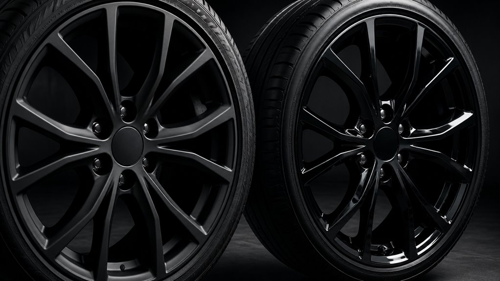matte black versus gloss