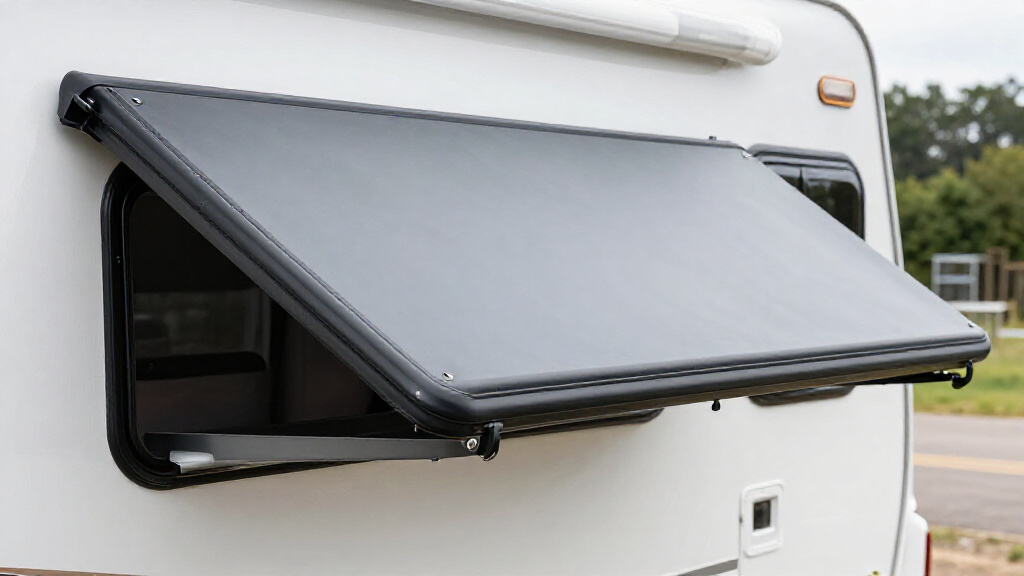 RV Slide Topper Installation