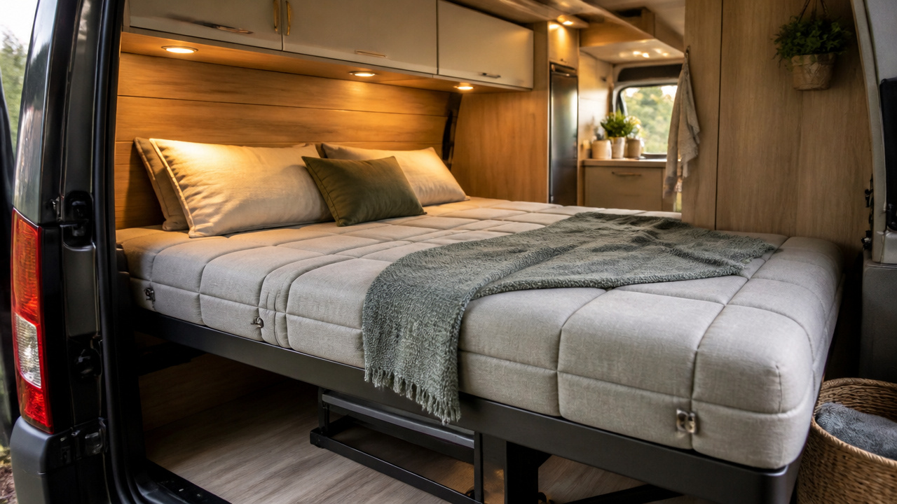 best camper bed