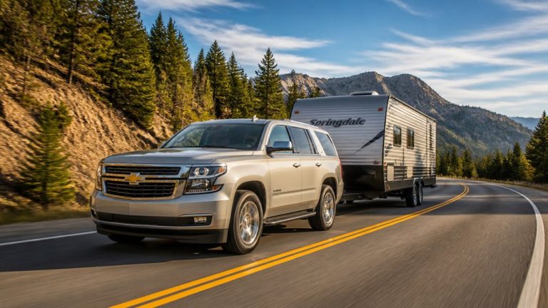 tahoe towing camper capability