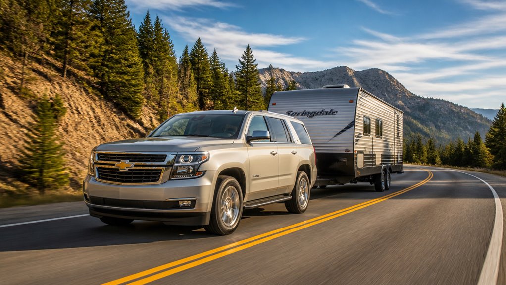 tahoe towing camper capability